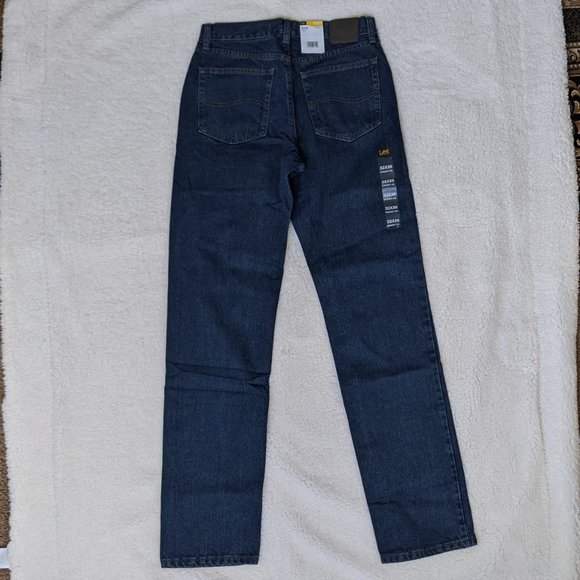 Lee Men's Regular Fit Straight Leg Jeans - Picture 2 of 6